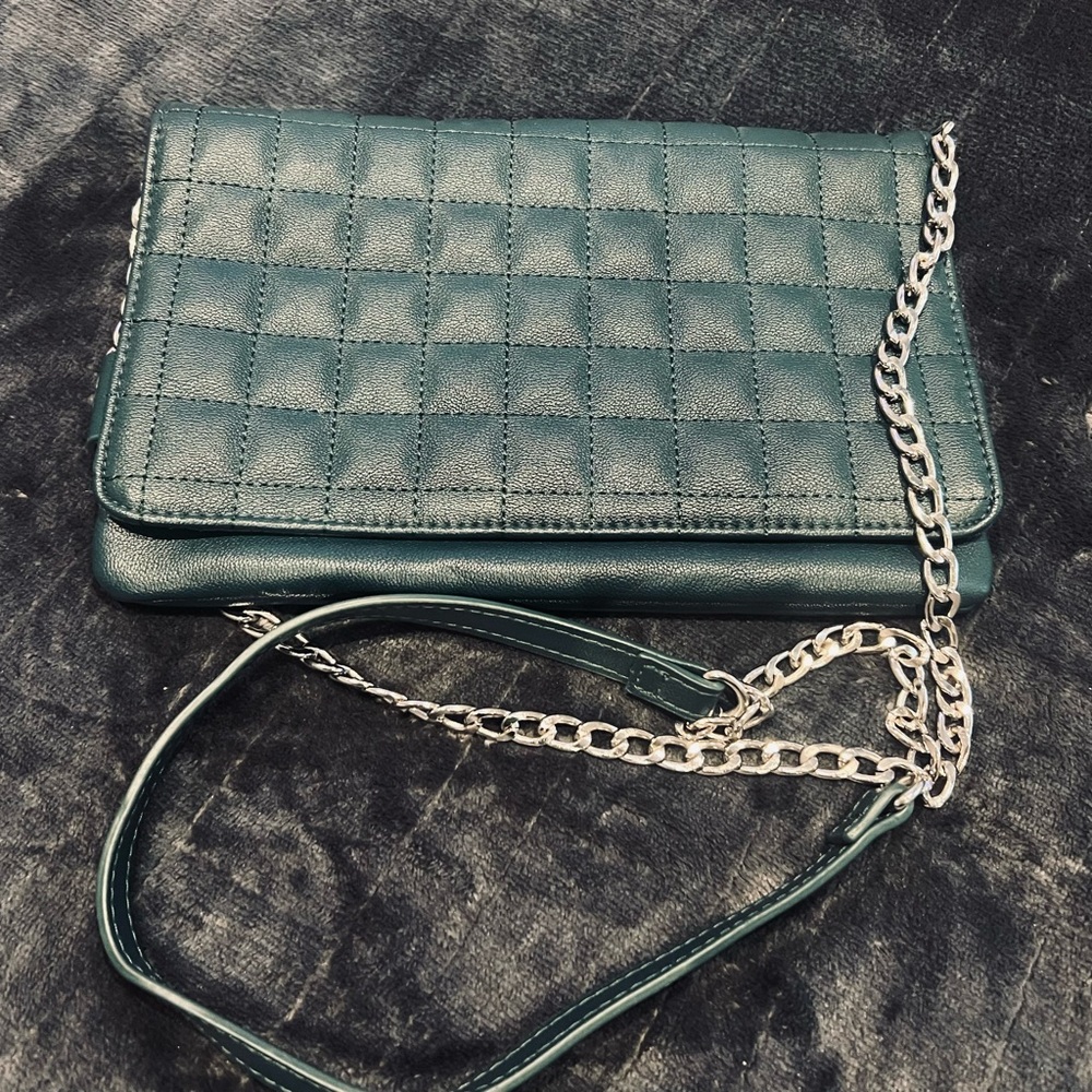 NEVER WORN Mossimo Green cross body